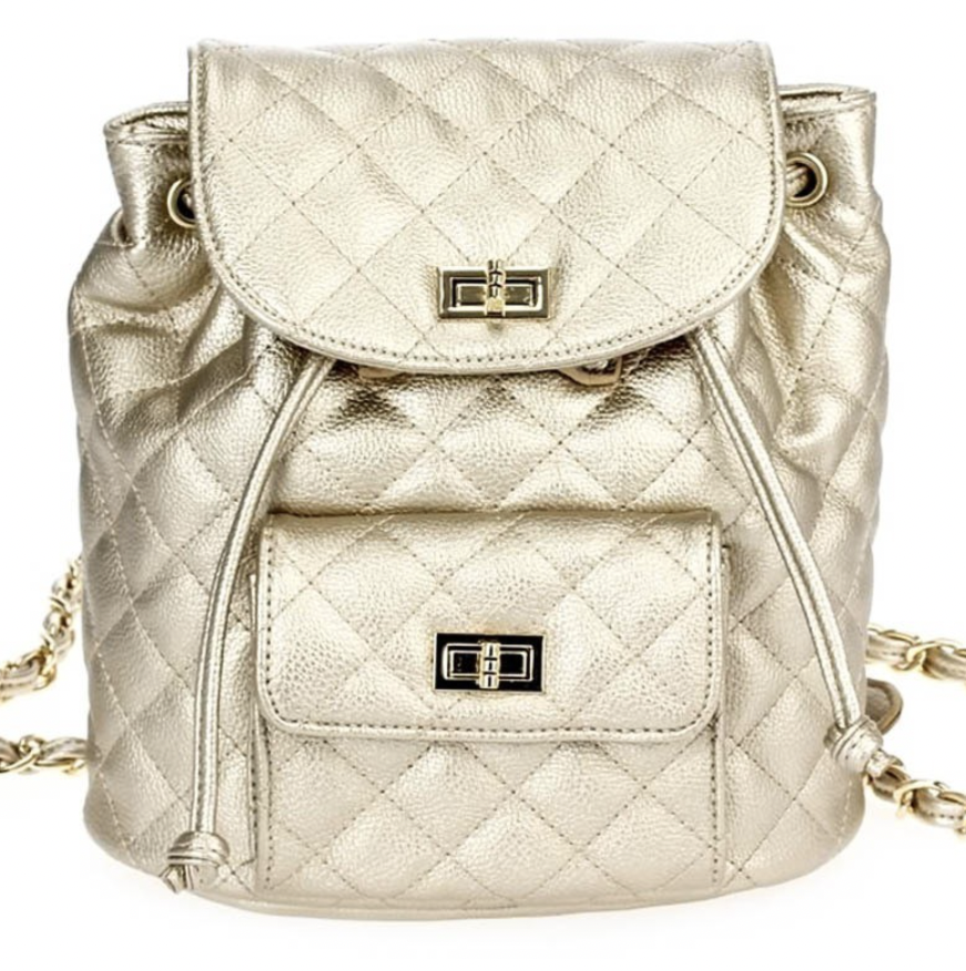 gold-quilted-backpack