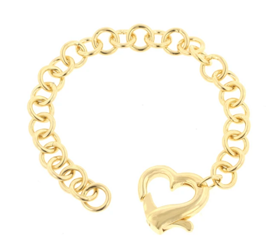 Gold Belle Charm Bracelet