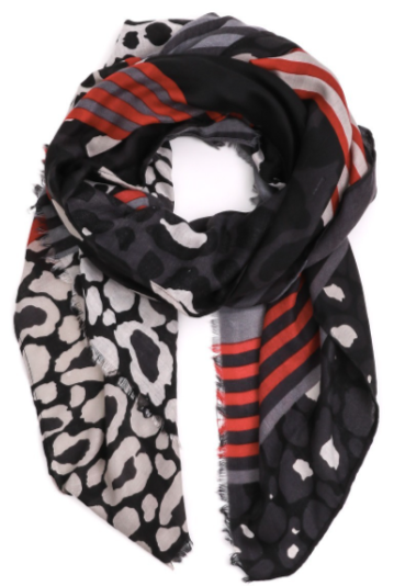 red-leopard-print-and-stripes-scarf 