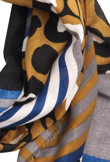 blue-leopard-print-and-stripes-scarf 