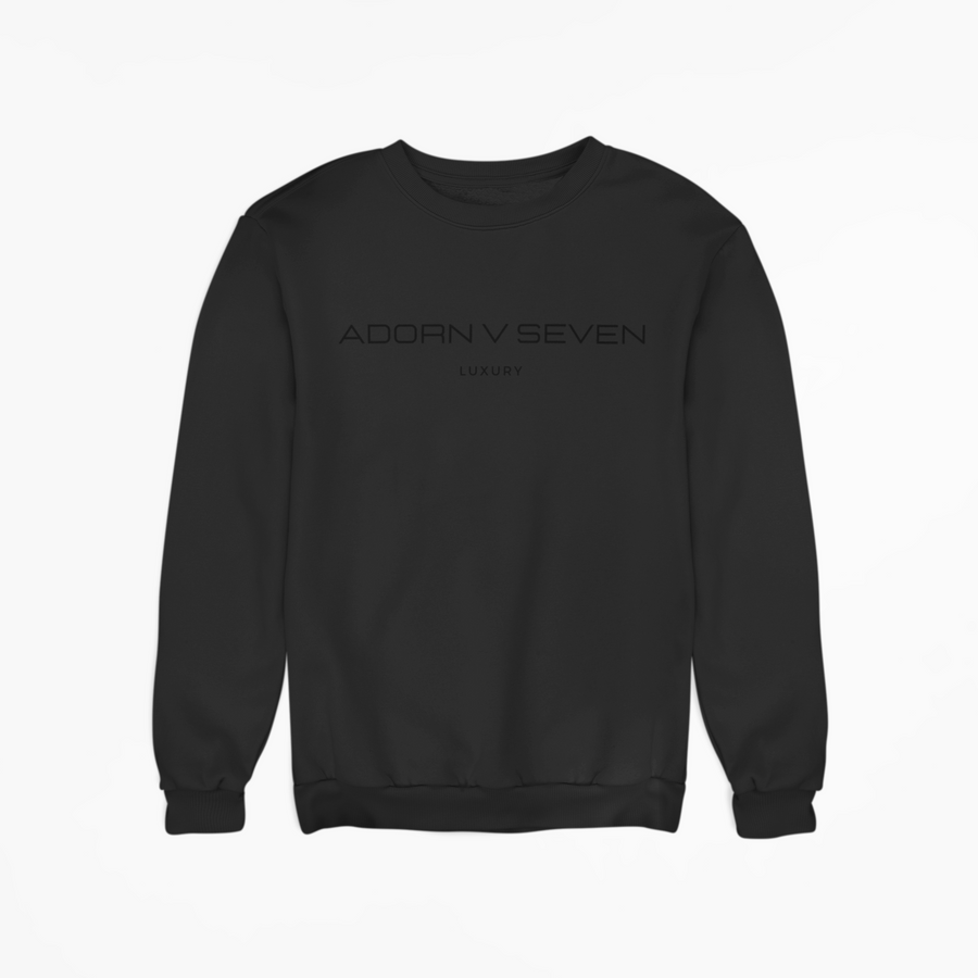 Luxury Blackout Sweatshirt